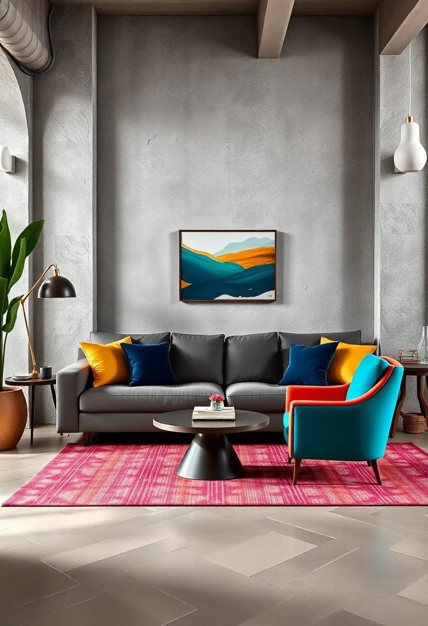 Concrete Plinths with Classic Sculptures: Elevate classic sculptures ​on⁢ concrete⁢ plinths for an ⁤unexpected gallery-style setup in your home