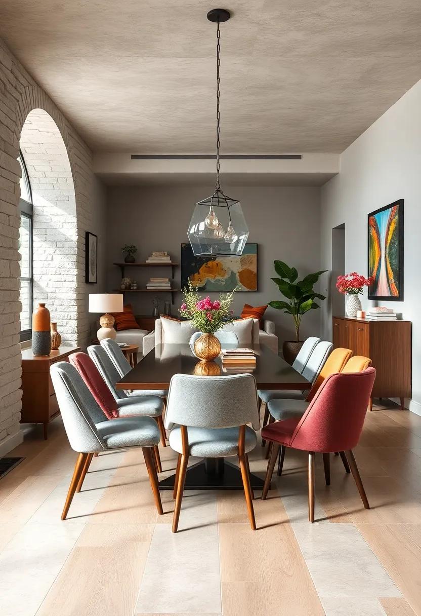 mix & Match Dining Chairs: Curate a collection of mismatched dining chairs for a ⁤playful, personalized dining space that tells a story