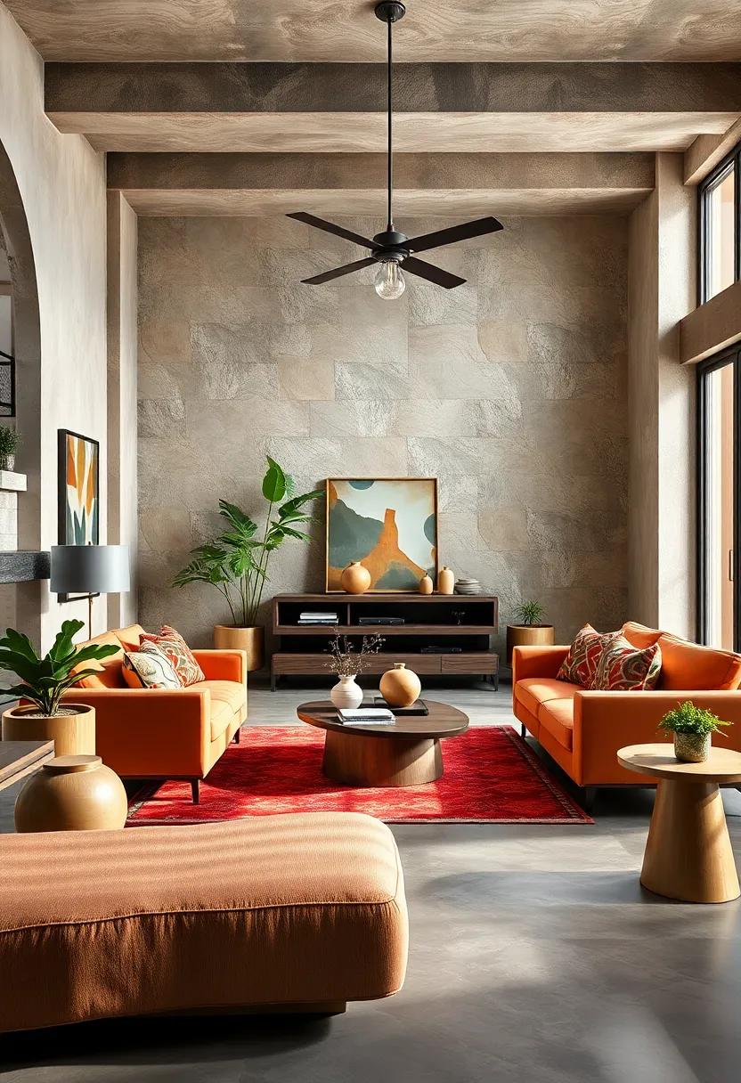 Nature's Touch: Infuse bold wooden ⁢furniture with live-edge designs‍ for a rustic,⁣ organic vibe that contrasts modern decor
