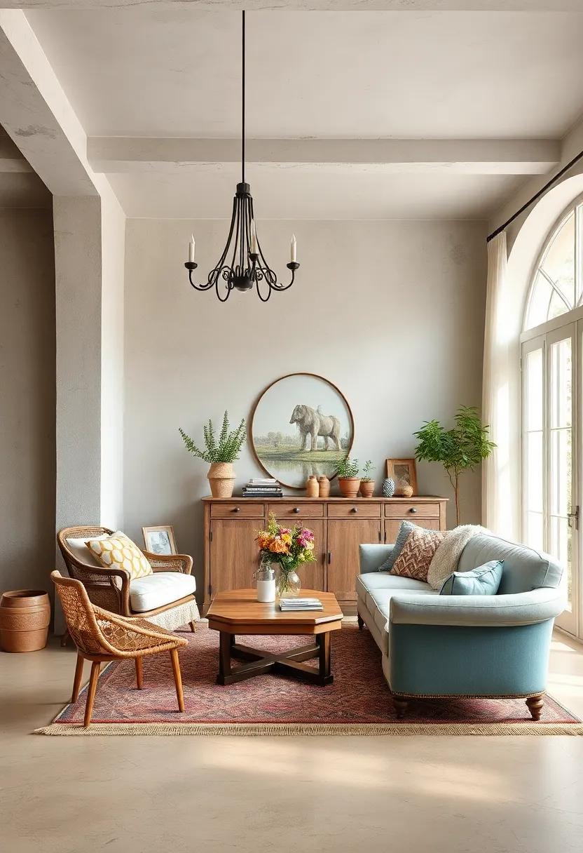 French Country Charm: Capture the essence of countryside living with soft pastels, floral prints, and vintage furnishings for a romantic and ⁢stylish retreat