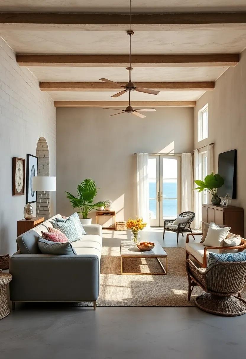 Coastal⁣ Calm: Infuse​ your home with natural light, airy fabrics, and ocean-inspired decor to evoke the peacefulness of seaside living, ‍no matter‌ where you are
