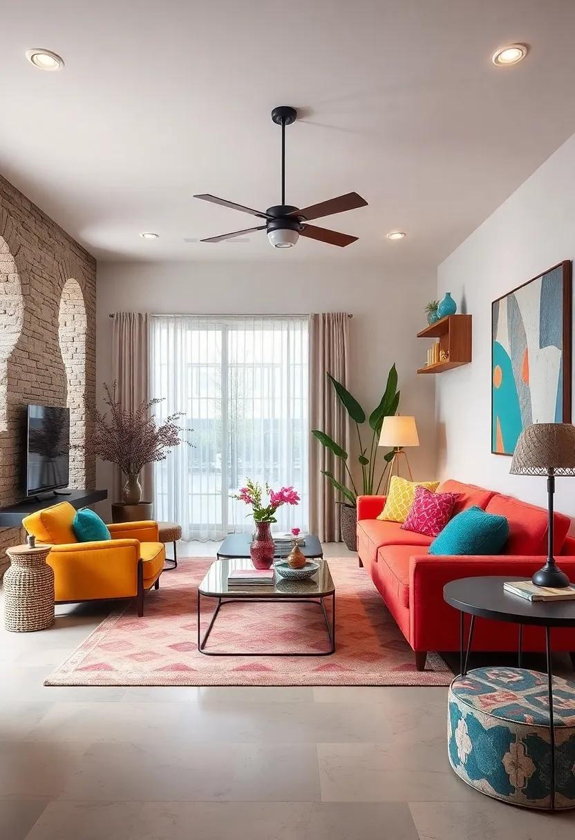 Playful Pop Art: Inject​ fun and vibrancy into your‍ decor with bright colors, bold graphics, and quirky accents that exude energy and personality