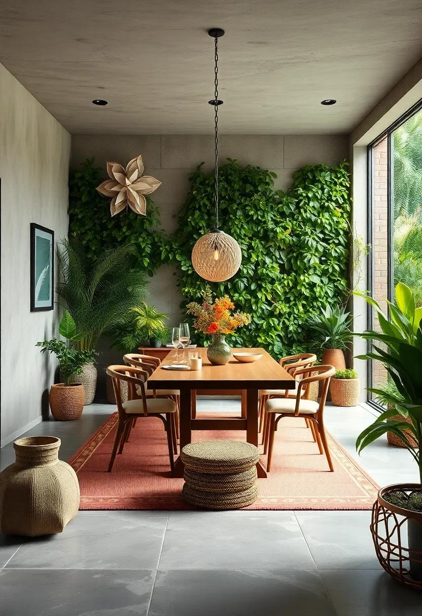 Lush Greenery:⁣ Create‍ a Living Wall for a Thriving Atmosphere