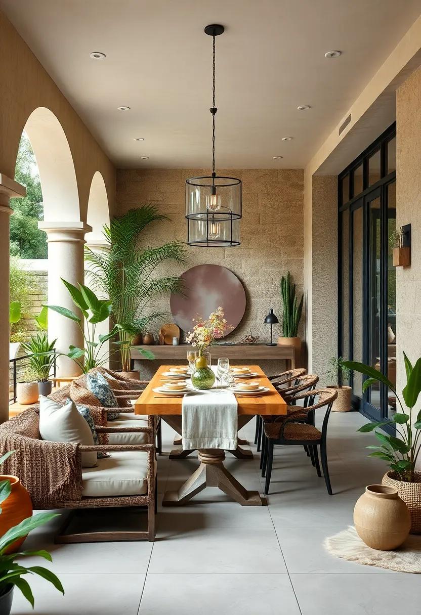 Color Palette Inspired by Nature: ⁣Earthy Tones‌ and Cool Hues