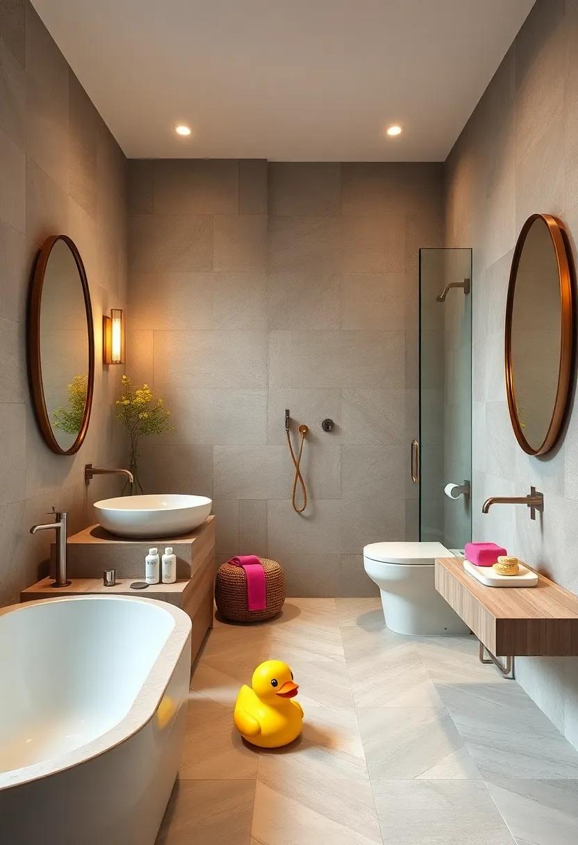Keep a rubber ⁣duck or playful element for children's enjoyment during their stay