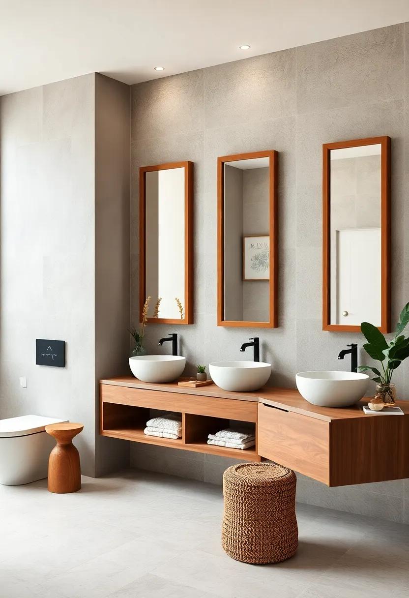 Natural ⁤Elements: Wood-Framed Mirrors that‍ Bring⁣ Warmth and ​Serenity