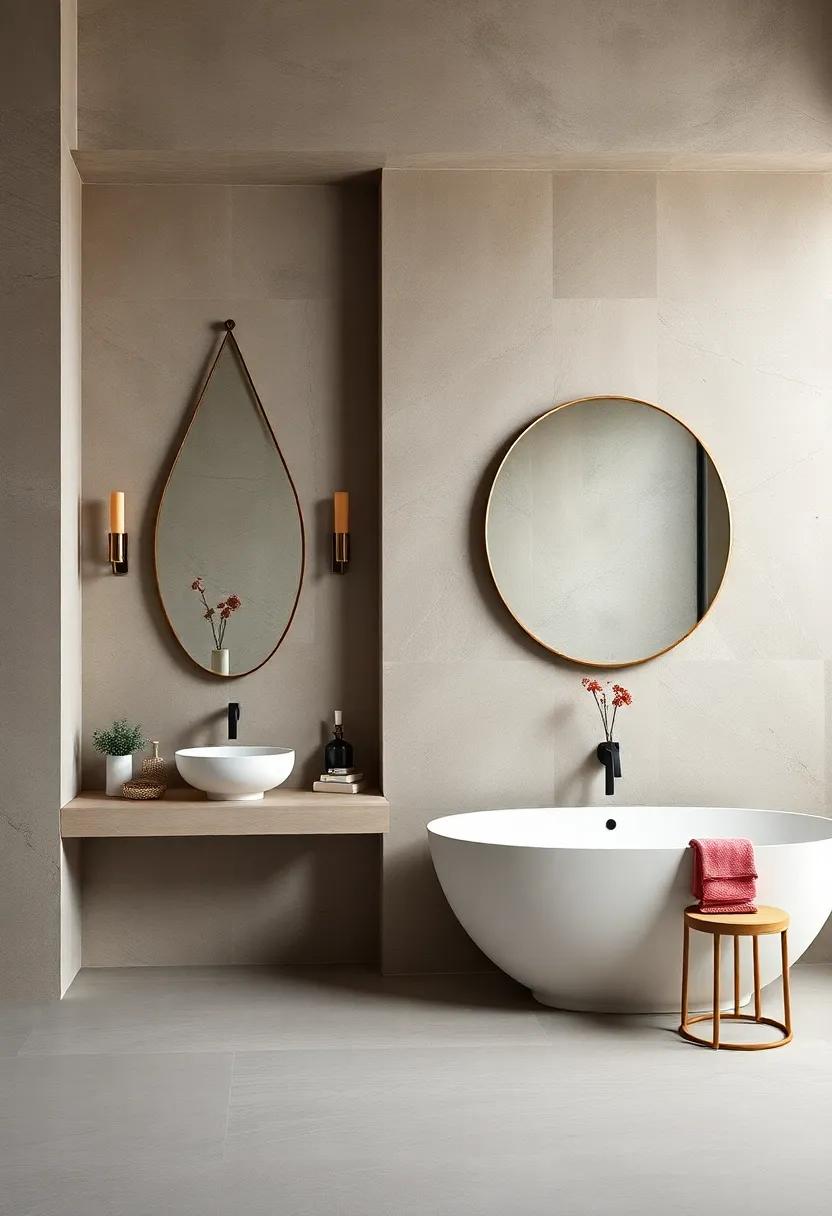 Sculptural Statements:‌ The Art of Choosing Unconventional Mirror Shapes