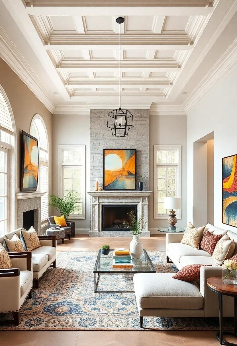 Elegant Crown⁣ Molding: ​Enhance the architectural beauty of​ your space with intricate​ crown ⁣molding that adds ​height and sophistication