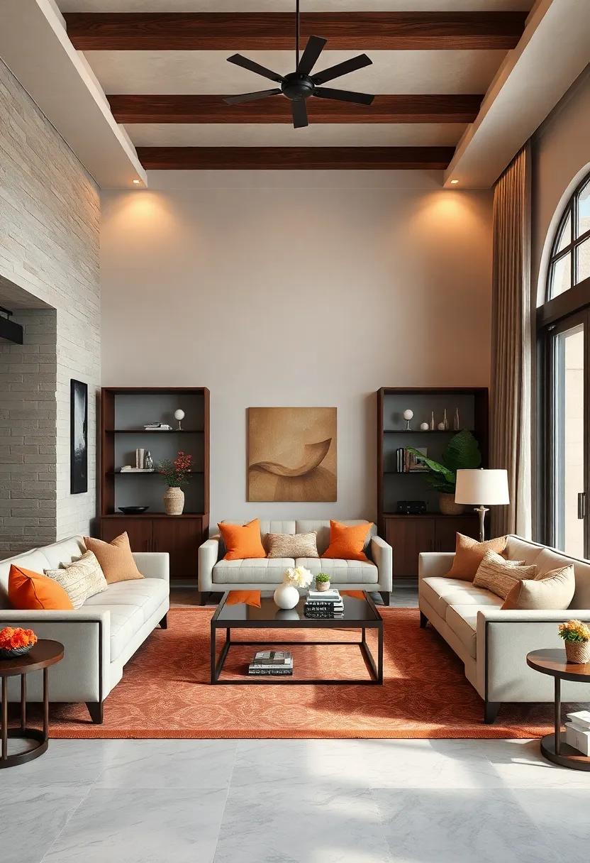 Symmetrical Arrangements: ⁣establish balance and‌ harmony in ‌your ‌layout through ‍symmetrical furnishings and décor to ⁢create a sense⁣ of peace