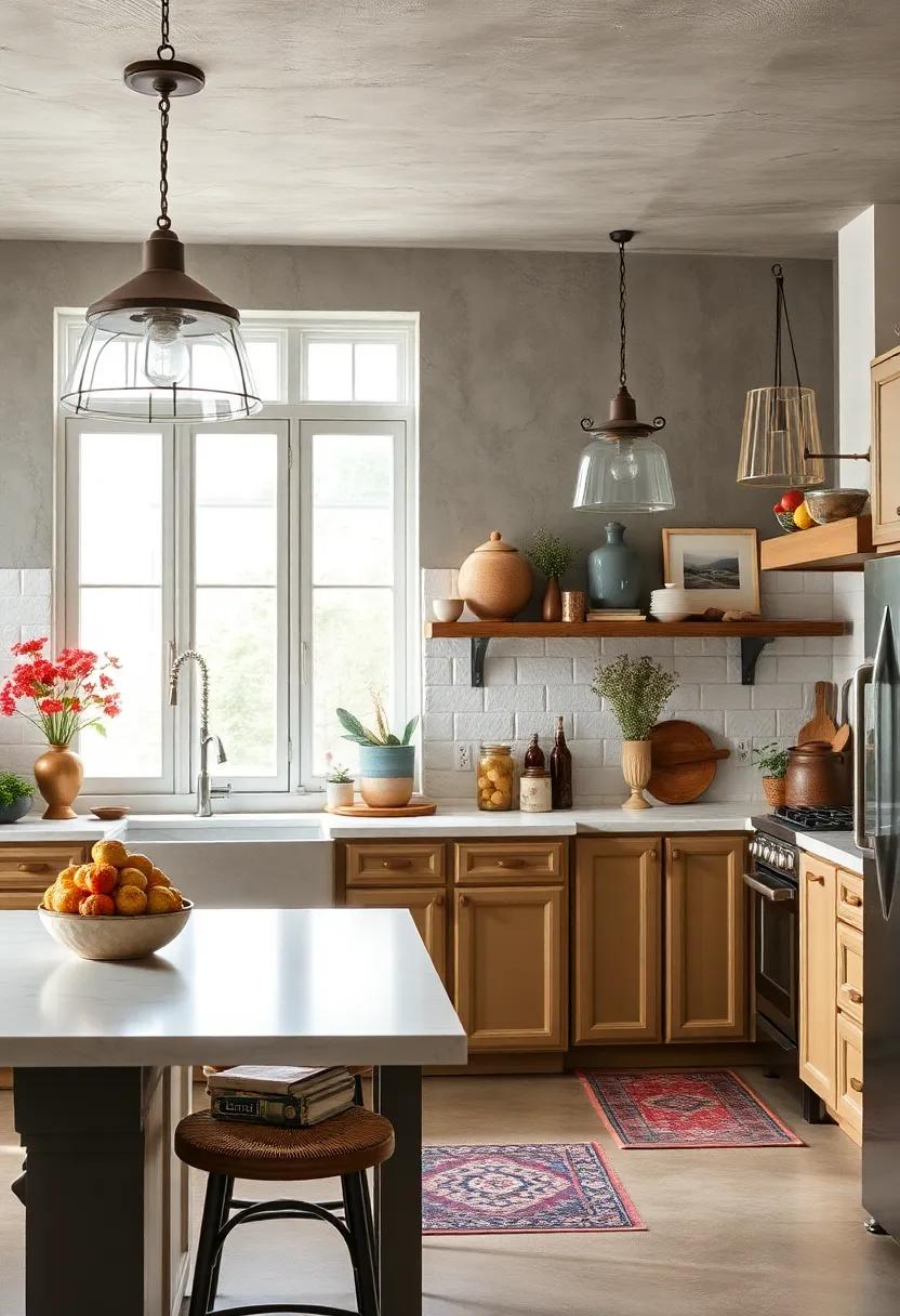 Crafting⁤ a Functional Work Area within your Vintage Eclectic Kitchen