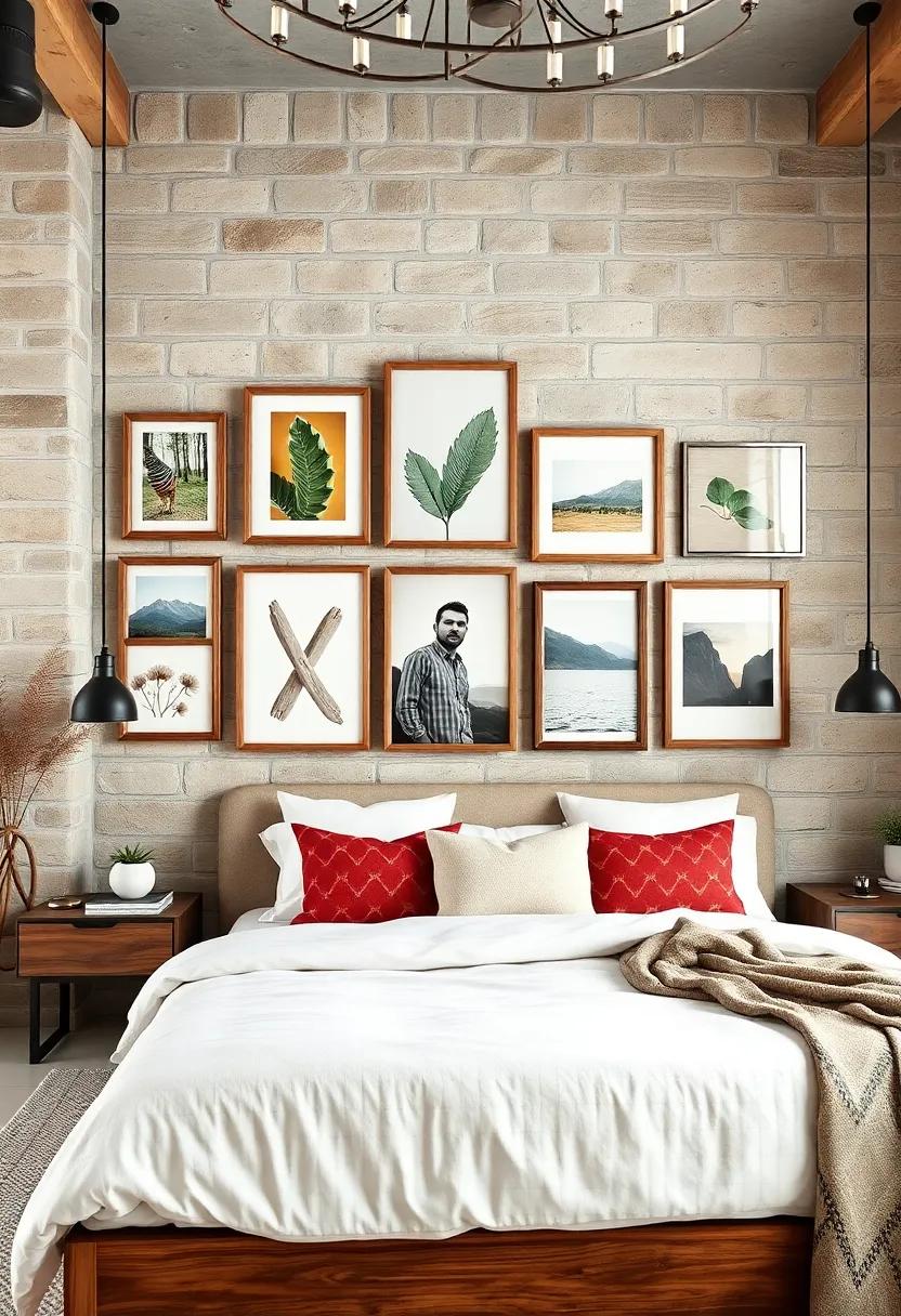 Custom Wood Framed Art: Create ⁢a gallery ⁢wall with custom wood frames that highlight your favorite‍ prints or photographs in a cohesive,rustic style