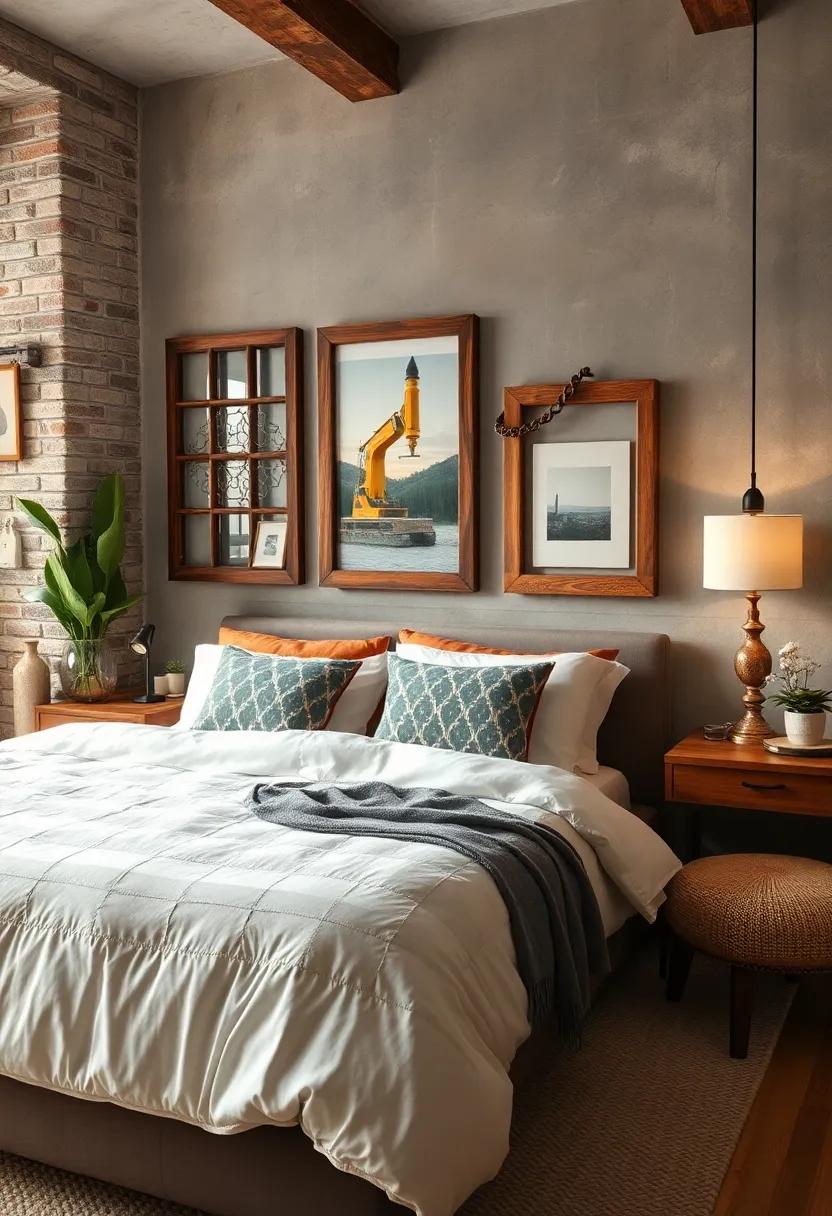 Reclaimed Window⁣ Frames: Use reclaimed window frames as​ a unique way to display photos or artwork,adding a vintage touch to your walls
