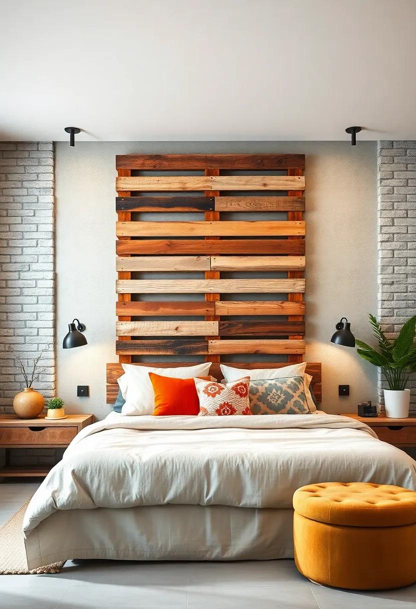 Upcycled Pallet ⁤Wall: Create a stunning focal wall​ using upcycled pallets,⁢ showcasing craftsmanship while promoting an eco-friendly⁢ lifestyle