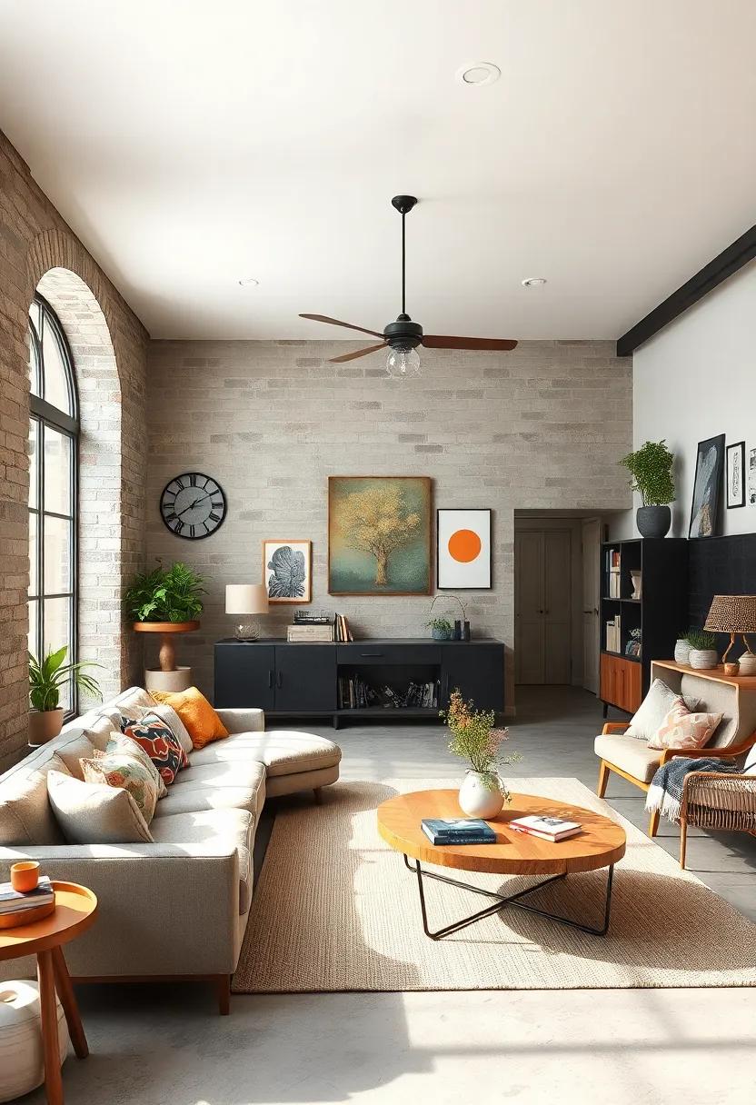 Color Palette: Choose ⁤a⁤ muted color scheme featuring earthy tones and subtle pastels⁤ to balance the boldness of industrial elements and the softness of vintage decor