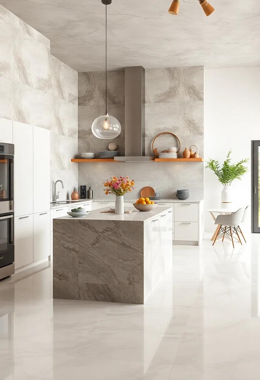 High Gloss ⁢Finish: Brighten up your kitchen‌ with reflective ‍high-gloss tiles ‌that are perfect ⁢for smaller spaces