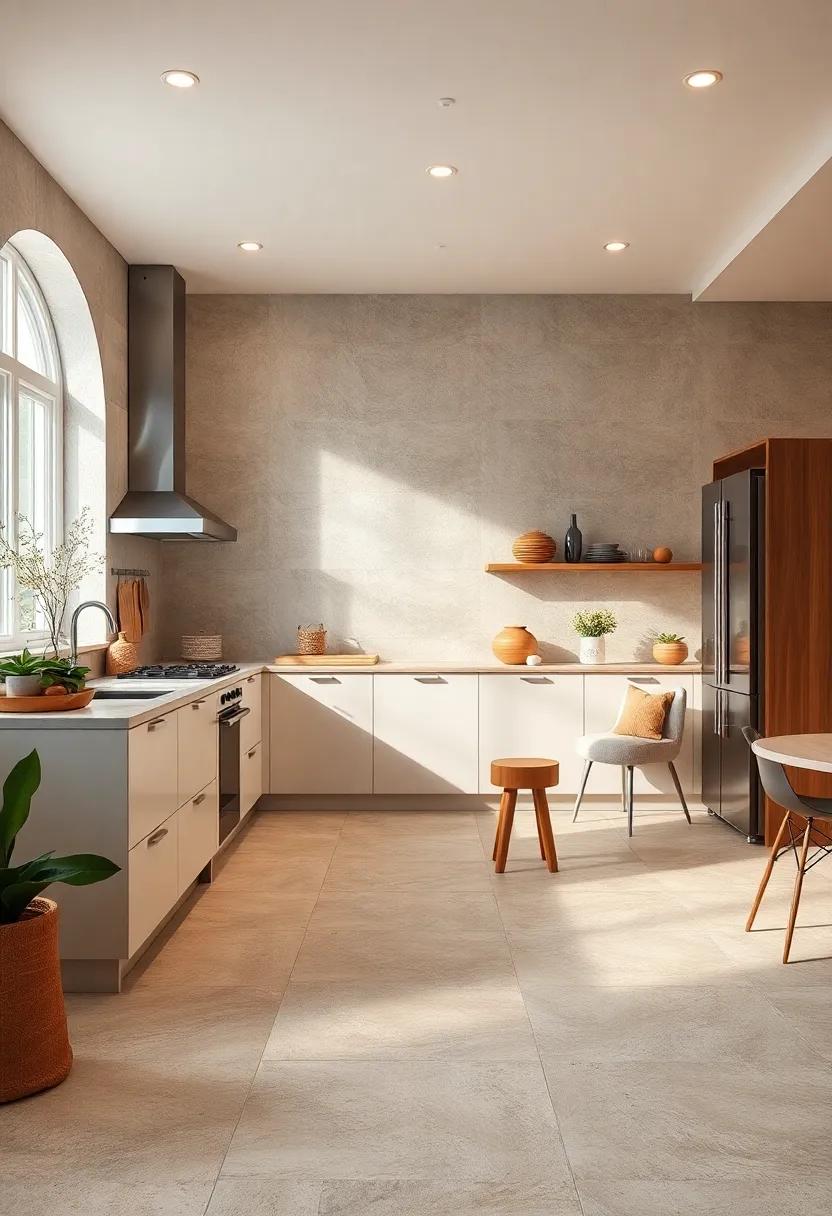 Textured‌ Surfaces: Dive ​into⁤ the⁤ world ⁣of ⁣textured porcelain tiles that ‍provide depth⁢ and dimension underfoot