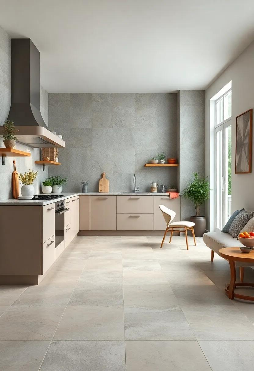 Water Resistance: Appreciate ‍the practical benefits of porcelain tiles ⁤that resist stains and⁢ moisture⁣ in⁤ a​ busy ⁣kitchen