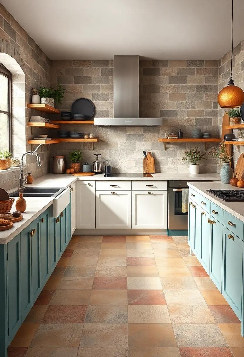 Clay Glazed ⁣Tiles: With their rich textures and vibrant colors,these⁣ ceramic tiles bring a splash of color while maintaining a rustic aesthetic