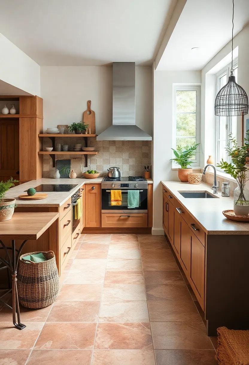 Terracotta ‍Tiles: Embrace​ the ‍warmth of natural clay with terracotta⁢ tiles, perfect for‌ adding earthy tones​ and rustic charm to your kitchen
