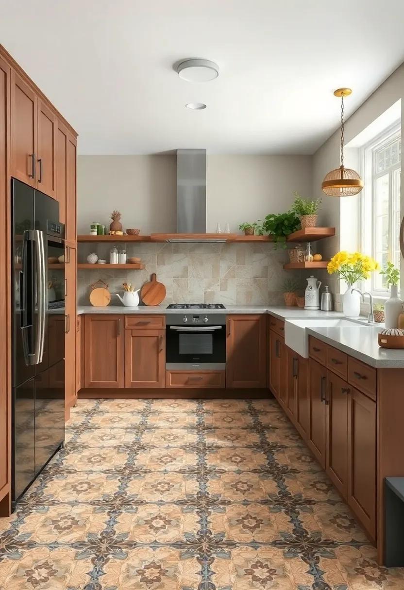 Vintage ​Encaustic Tiles: These tiles offer old-world charm⁣ with their geometric patterns and rich ⁣colors, making a lovely statement in any rustic⁣ kitchen