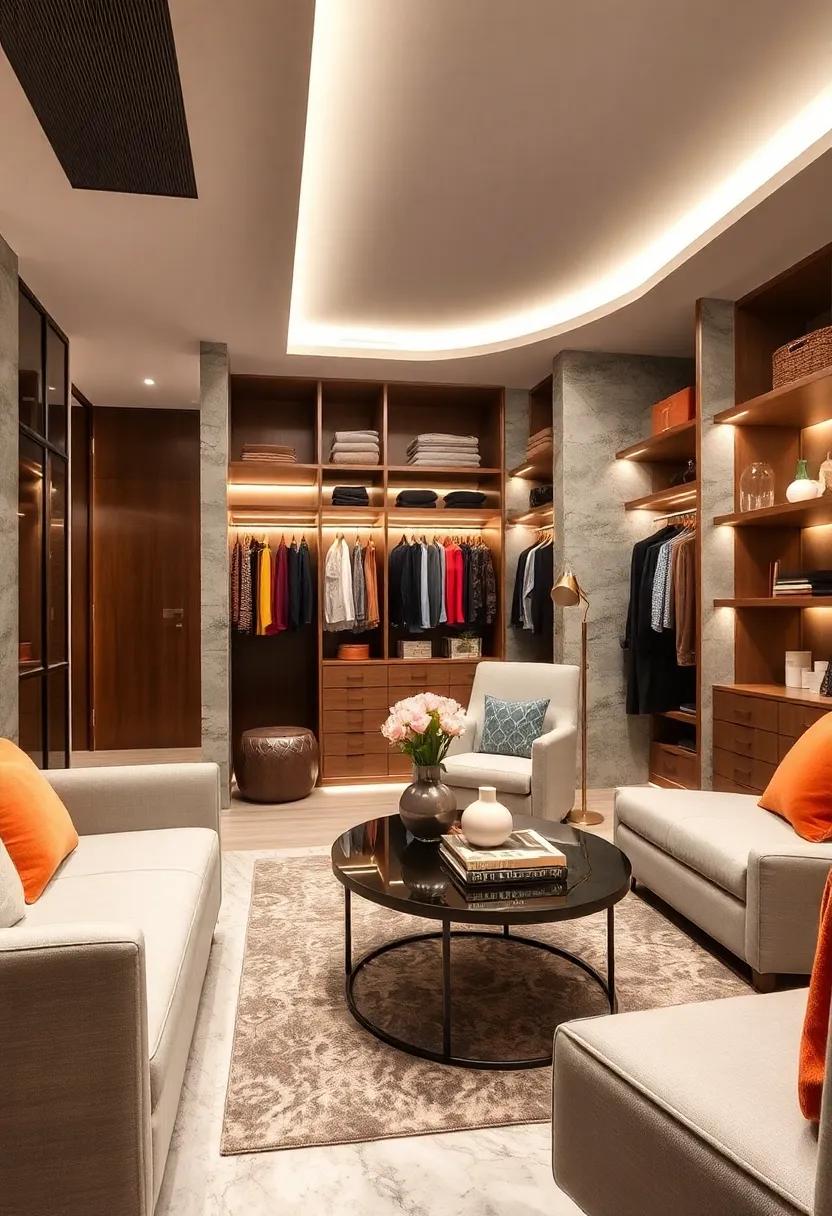 Hidden Technology: Discreet speakers and charging stations ⁤that ensure ⁤your‌ closet remains stylish while ​being tech-savvy