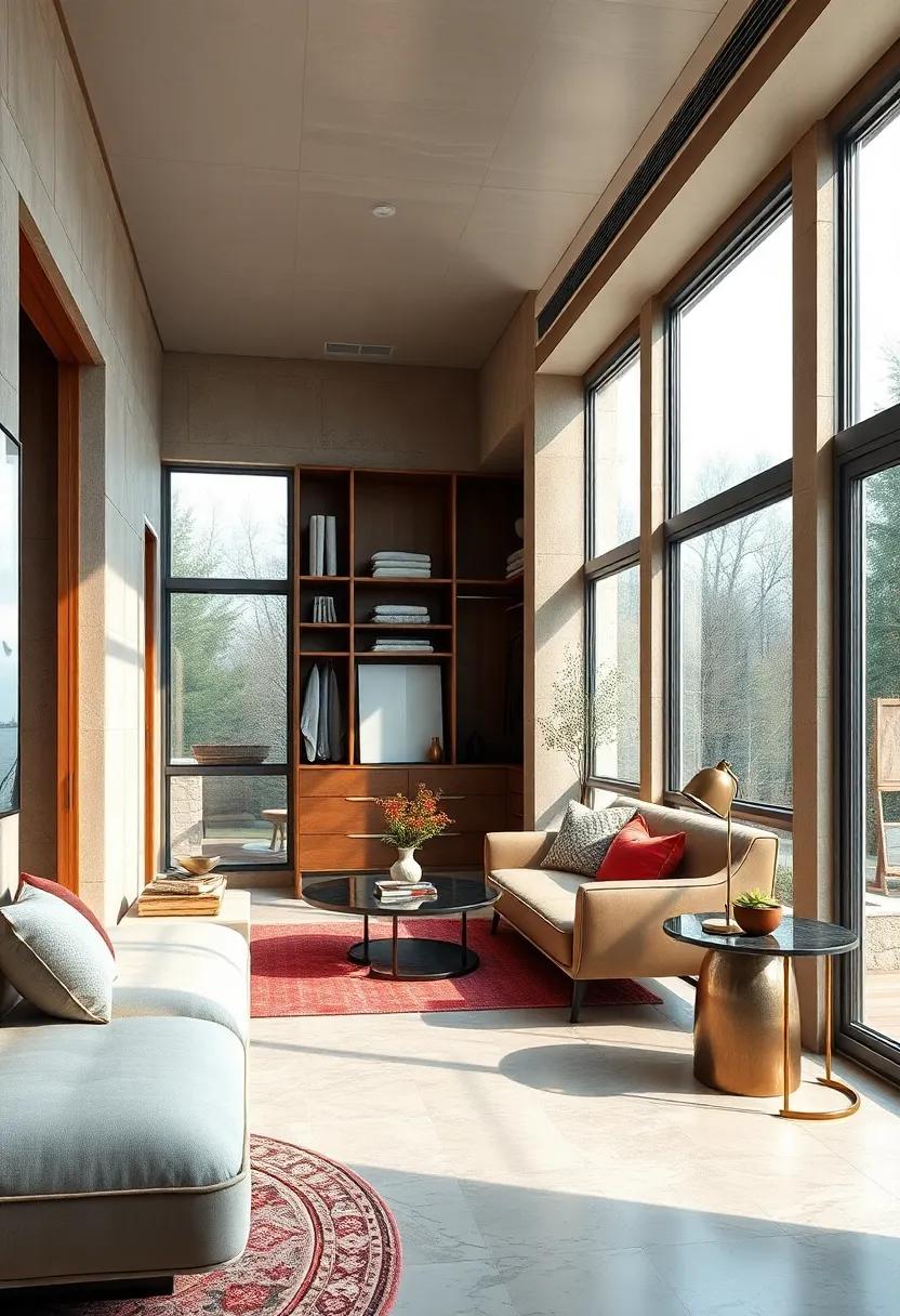 Floor-to-Ceiling Windows: Embrace natural light by ‌incorporating expansive windows that⁤ not only illuminate your‌ space but also create an airy,open ‌feeling