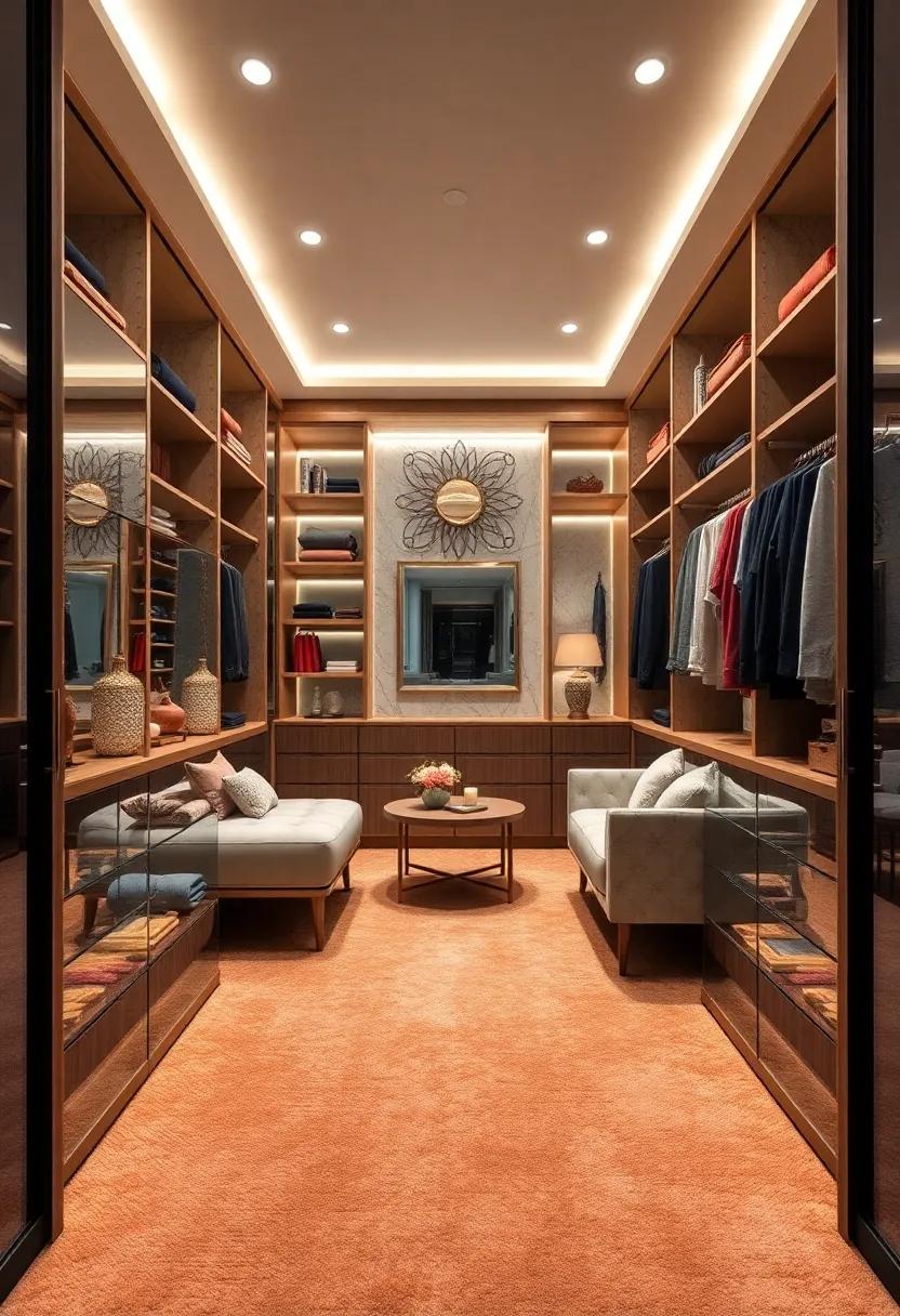 Plush‌ Carpeting:​ Swaddle your feet in comfort with soft,luxurious carpeting that⁢ adds warmth and ⁢elegance to⁤ every step you take in your closet