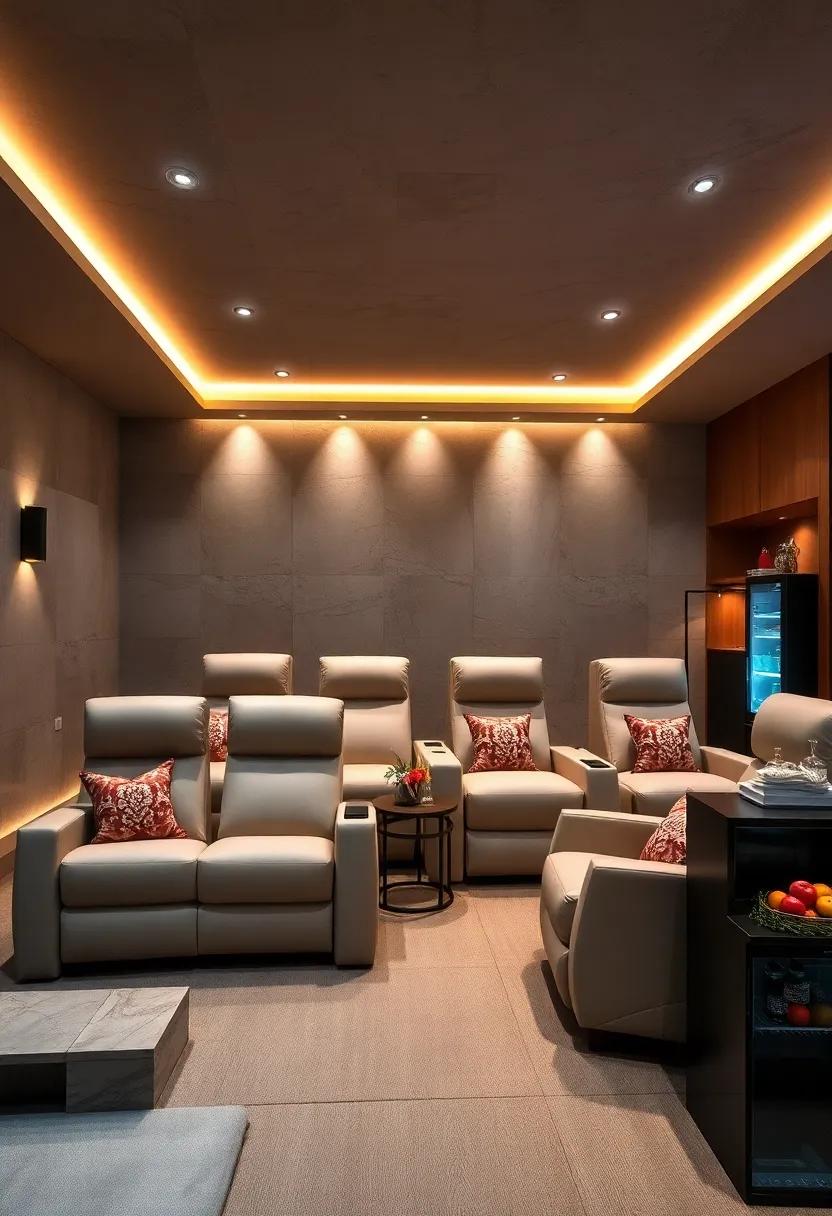 Mini Bar with Refrigerator and ‌Snack Station