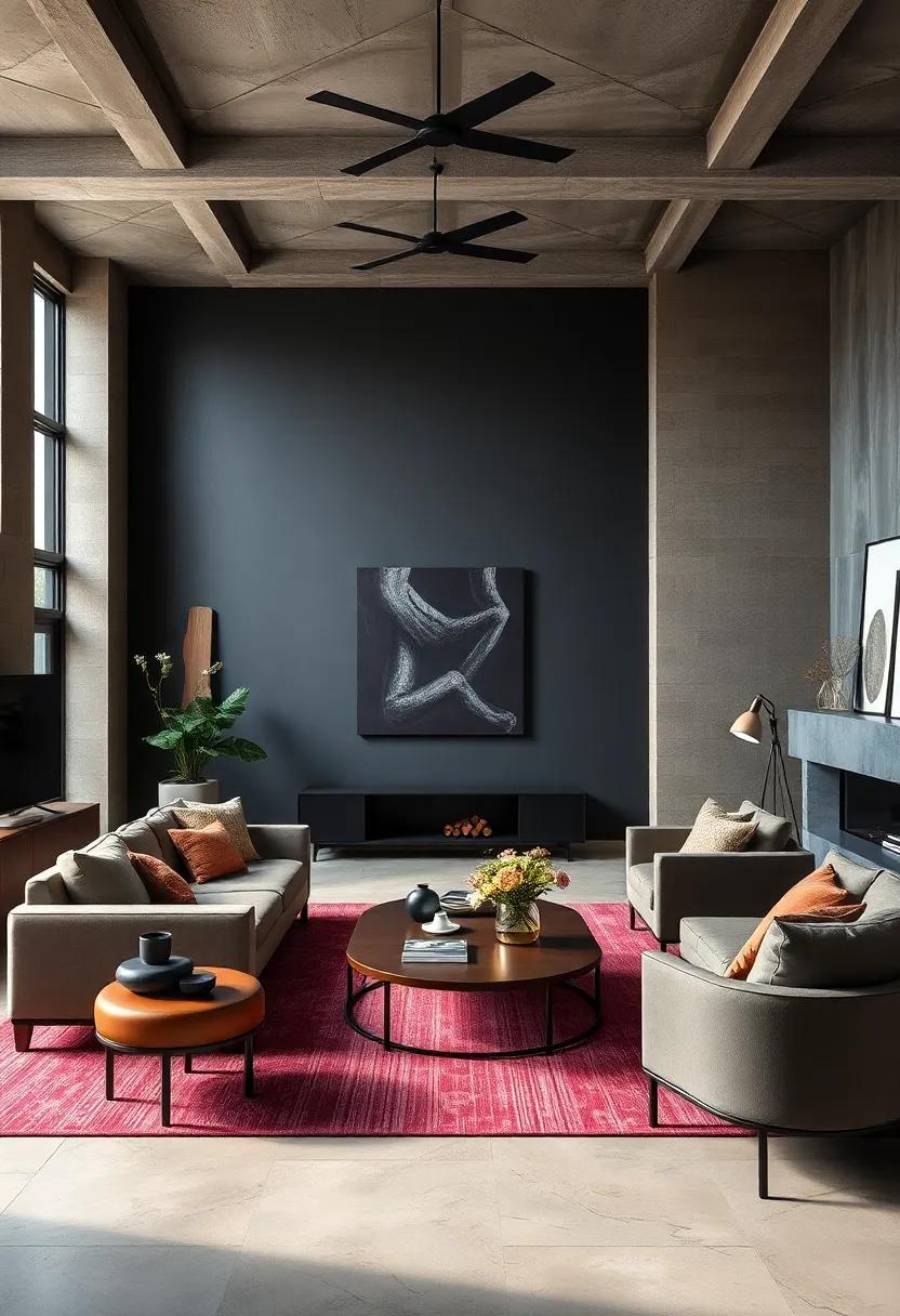 Natural Elements: Incorporating ‍wood ⁢and Stone to Warm‍ Dark Interiors