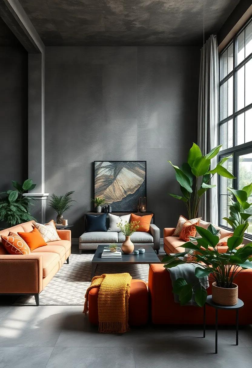 Lush Greenery: Using Plants to brighten Dark Toned Spaces ⁣With‍ Nature