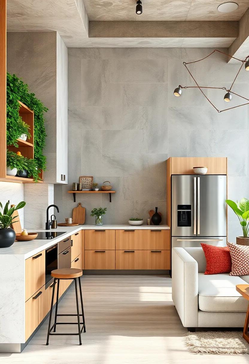 Add⁤ a Touch of Nature: Incorporate fresh herbs or a vertical garden ‌for a touch of greenery that enhances both beauty and functionality