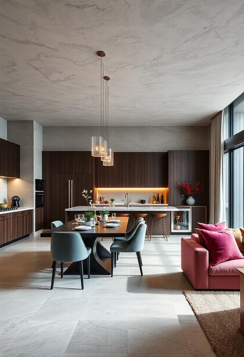 Implement an Elegant Dining Option:‍ Incorporate‌ a formal dining ‌area ‍within⁣ your kitchen to ⁢create a‌ seamless blend of luxury ⁤and dining experience