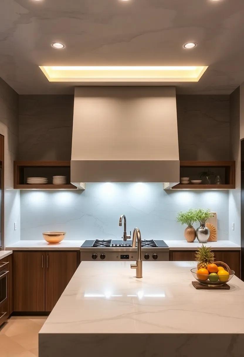 Install⁢ a Statement Range Hood: A designer range hood can ⁣serve as a focal point, making your cooking space feel both functional and glamorous