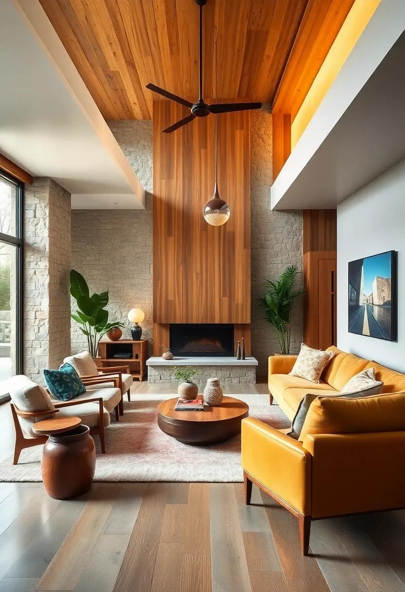 Embracing Warmth: The Role of Natural ⁣Wood Accents‌ in Mid-Century Design