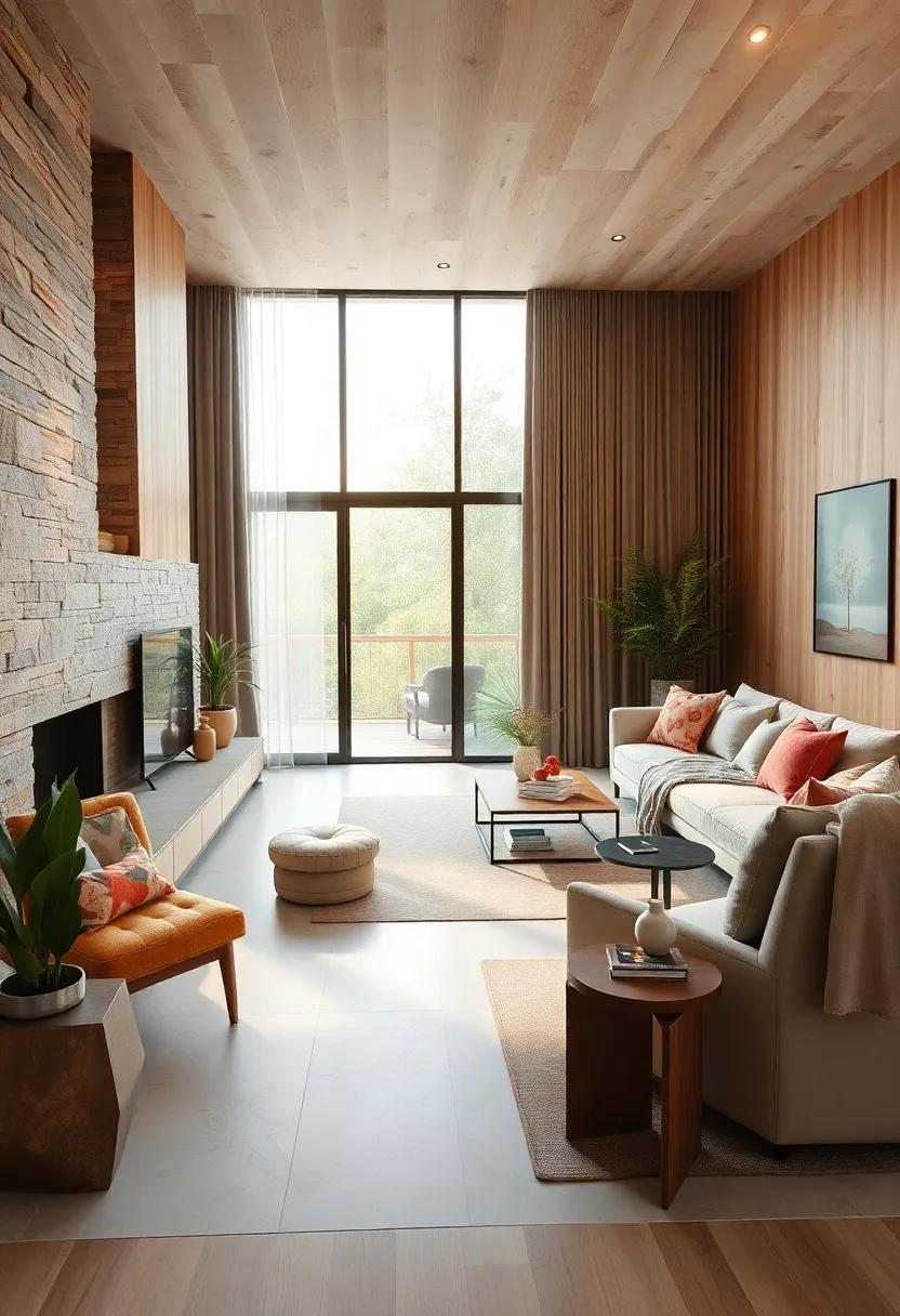 Color Palettes: Harmonizing Earth Tones with ‍Vibrant Accents in Your Space