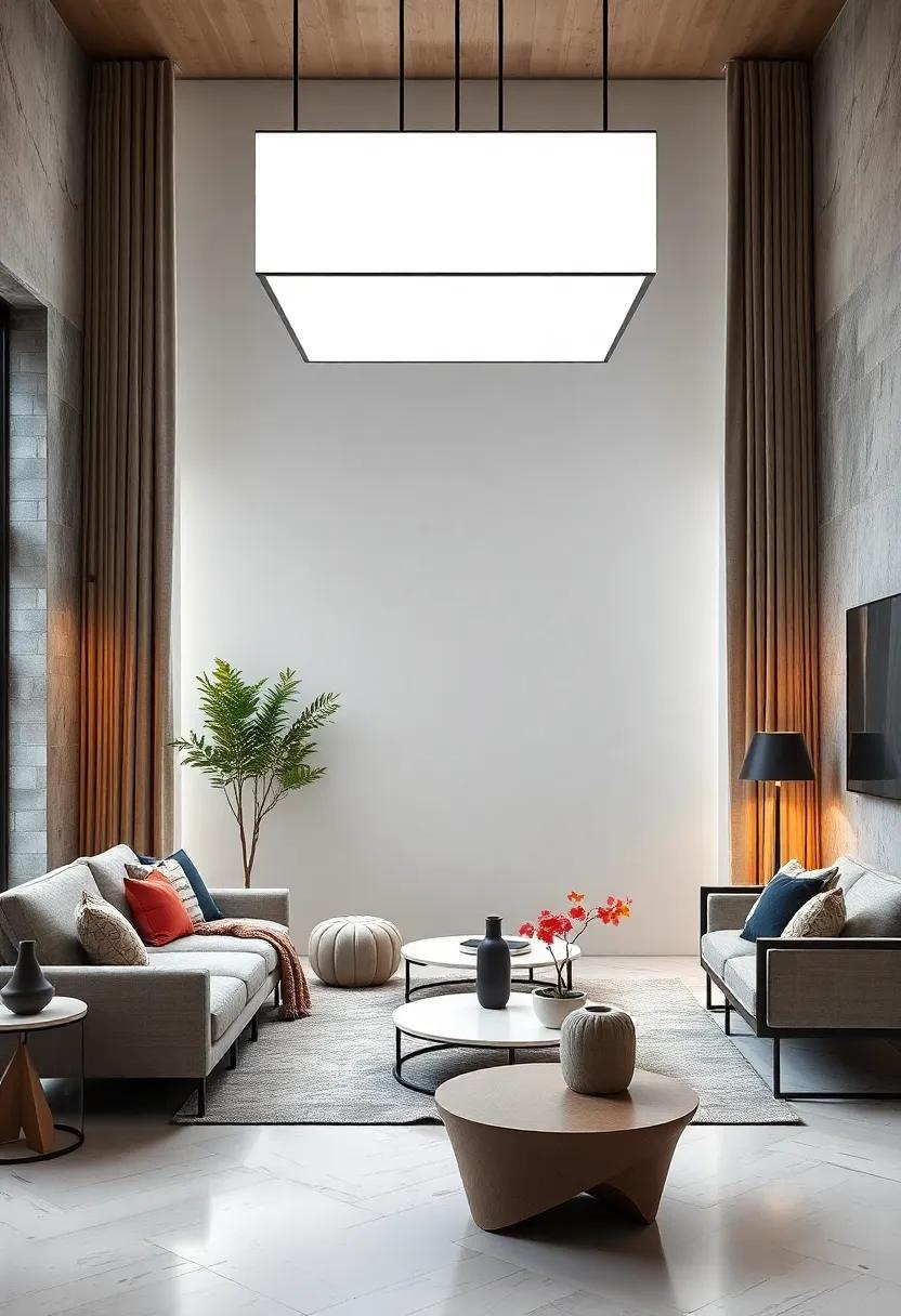 The Monochrome Cube: A bold statement in any room, this simplistic design provides a unique juxtaposition‌ with its surroundings
