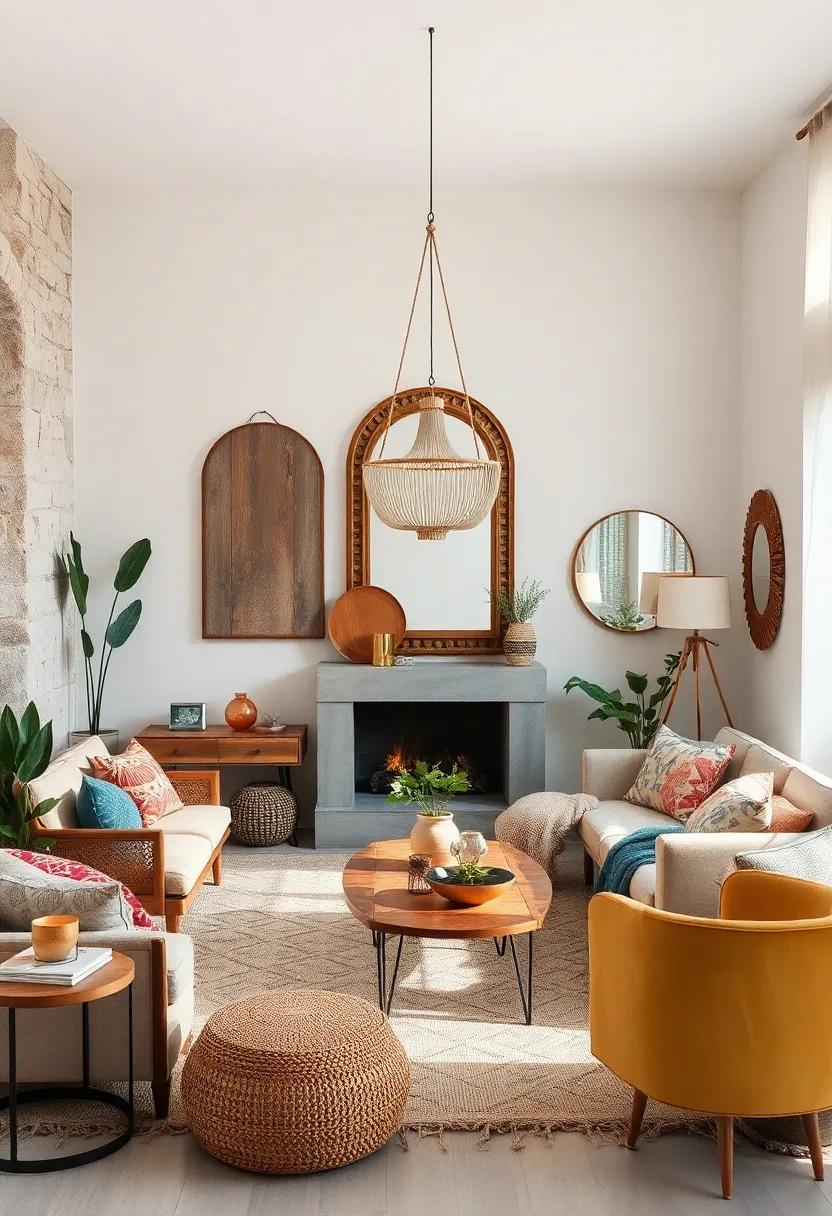 Vintage Mirrors: Hang antique or vintage mirrors to create ‌the illusion of space while⁣ adding‌ a touch of elegance