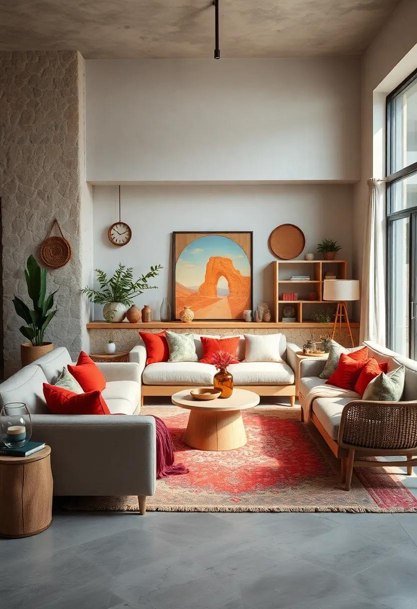 Personal⁤ Mementos: Display cherished travel souvenirs or family heirlooms to infuse your living room with personal stories