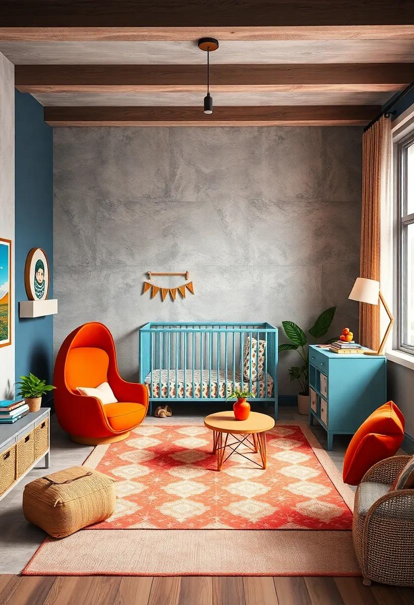 Bright and Bold: Use cheerful colors and vibrant patterns to create an energizing atmosphere that stimulates joy and creativity