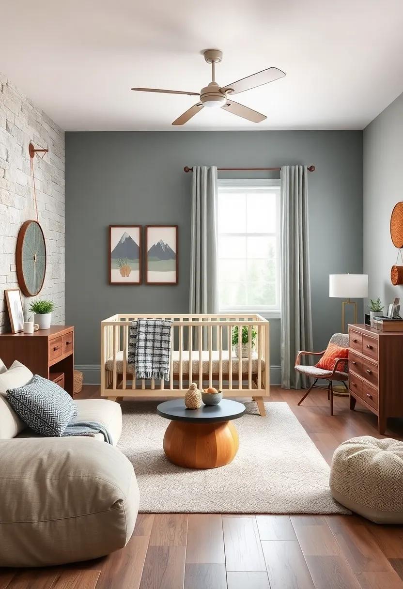 Cozy Mountain Retreat: Create a⁣ serene space with mountain-inspired hues,⁢ cozy blankets, and elements that reflect the beauty of​ the great outdoors
