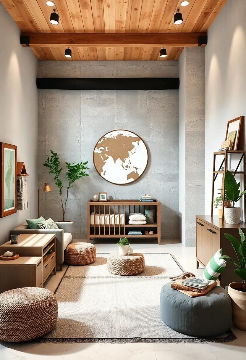 Planet​ Earth: teach‍ sustainability from ⁤an early age with eco-friendly materials, nature themes, and earth-toned decor