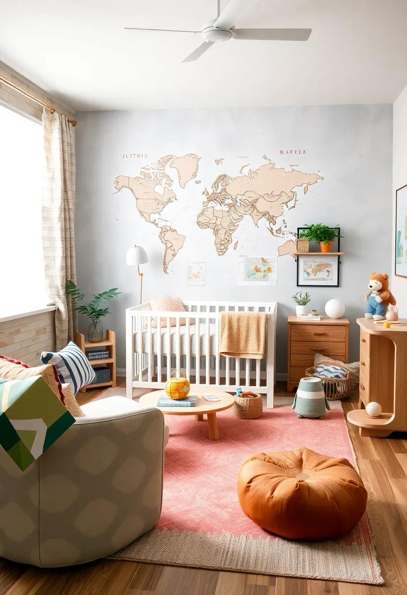 Travel Tales: Showcase global cultures with a travel theme⁤ that ⁣features maps, postcards, and decor⁣ inspired by different countries