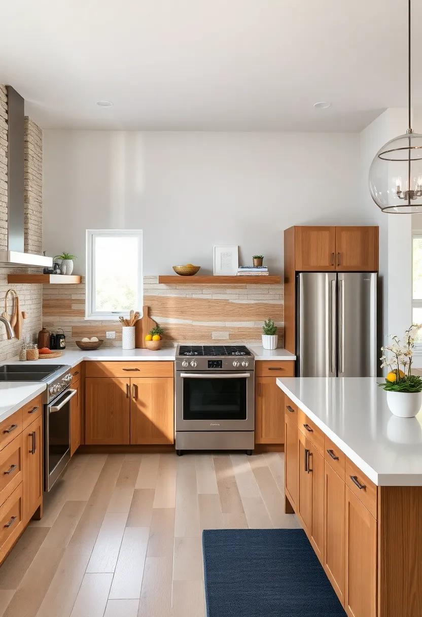 Natural‍ Wood Accents:​ bringing Organic Elements‍ into‌ Modern Kitchens