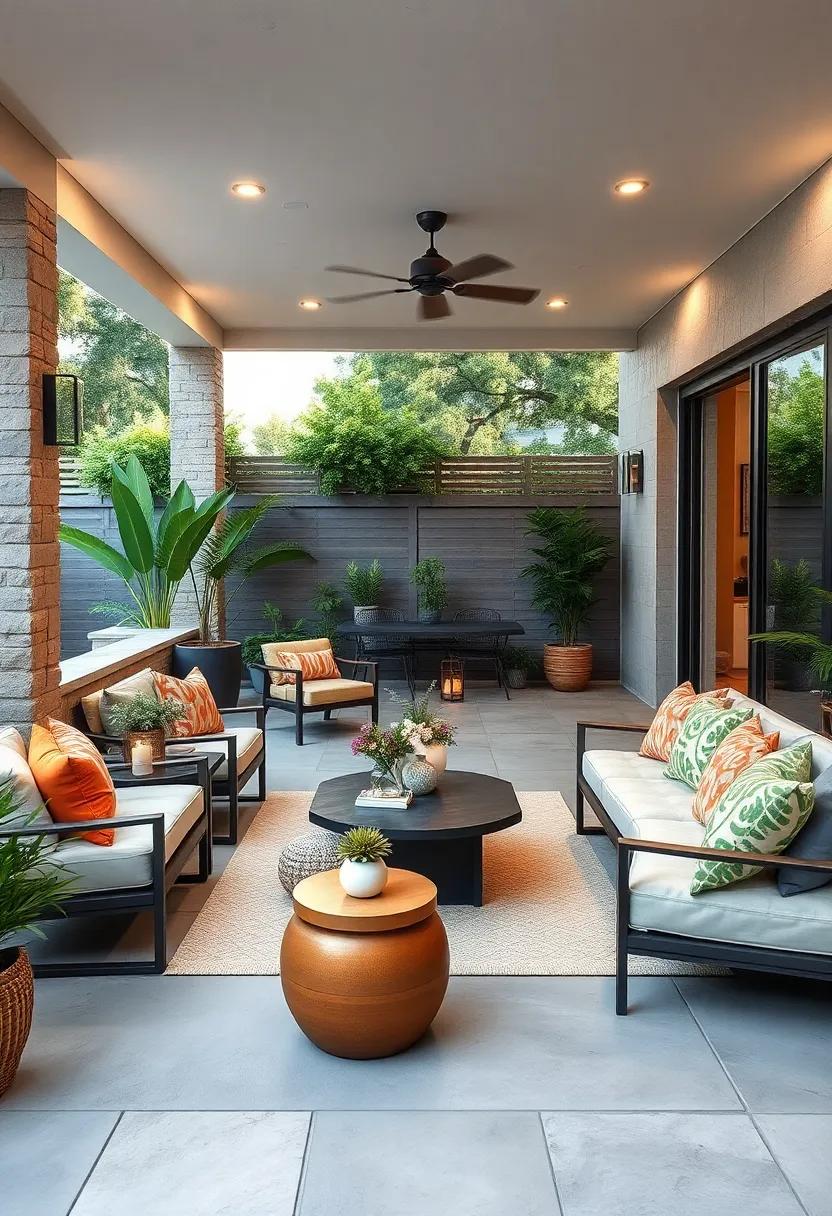 Adding a Splash of Color:​ Choosing Vibrant Accent Pieces for Your Patio