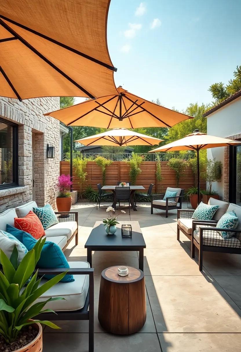 Highlighting Stylish Umbrellas and Shade Solutions ‍for Comfortable Living