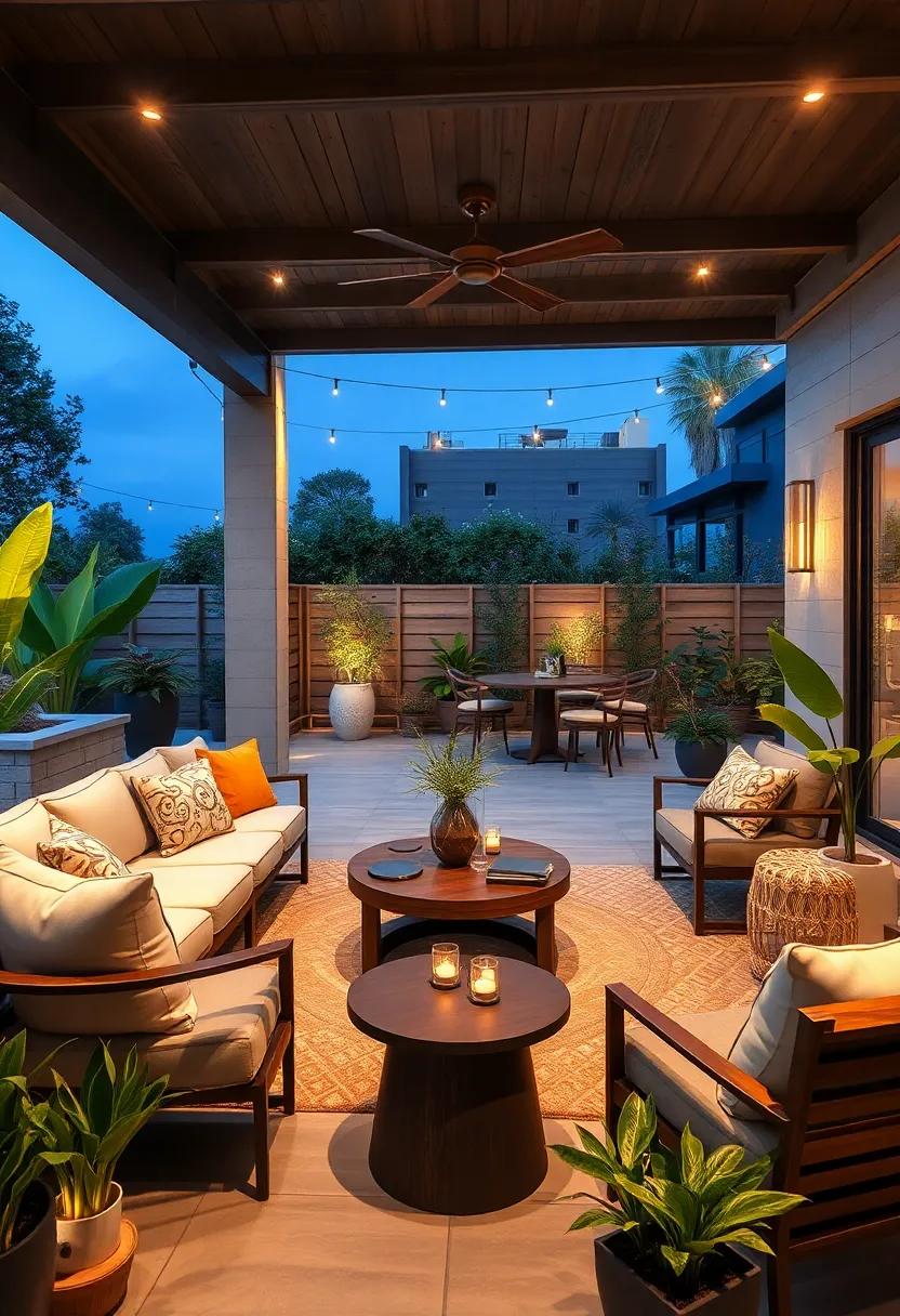 Integrating Smart‌ Technology ⁣for a Functional Outdoor Experience