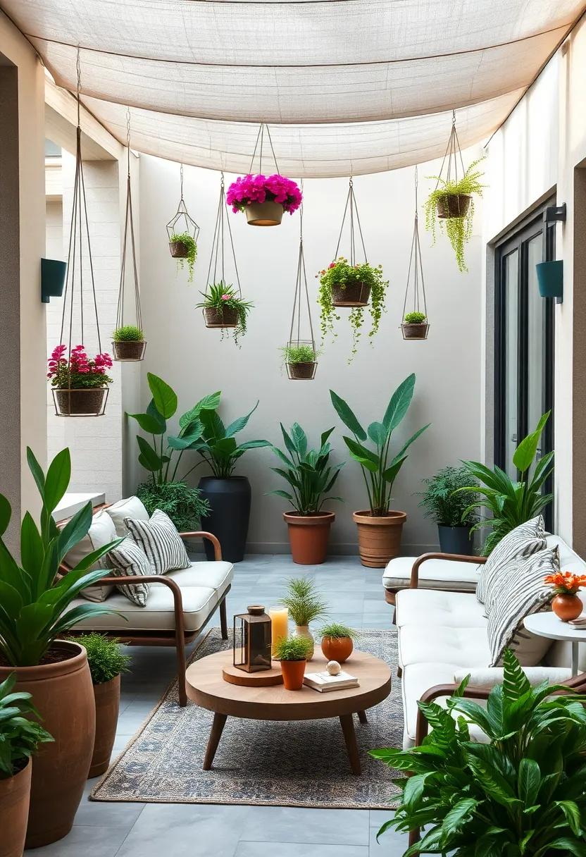artistic Fusion: Mix hanging terrariums with blooming plants to curate‌ a living art⁢ piece that showcases⁤ your passion ⁤for nature and design