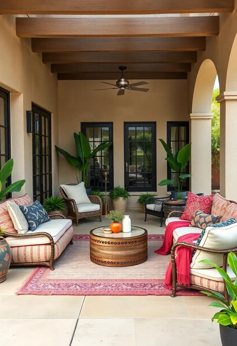 Bohemian Vibes: Layer different textures ‍and patterns using oversized floor cushions,low ⁤seating,and bold textiles to create a relaxed,eclectic atmosphere