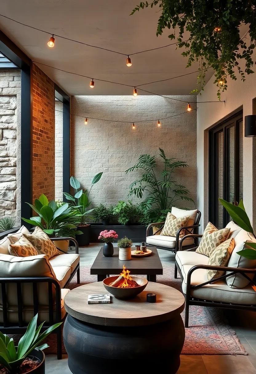 Industrial Edge: Use metal and concrete furniture pieces to add an industrial flair to your outdoor space, perfect‍ for urban environments looking for an edgy‌ vibe