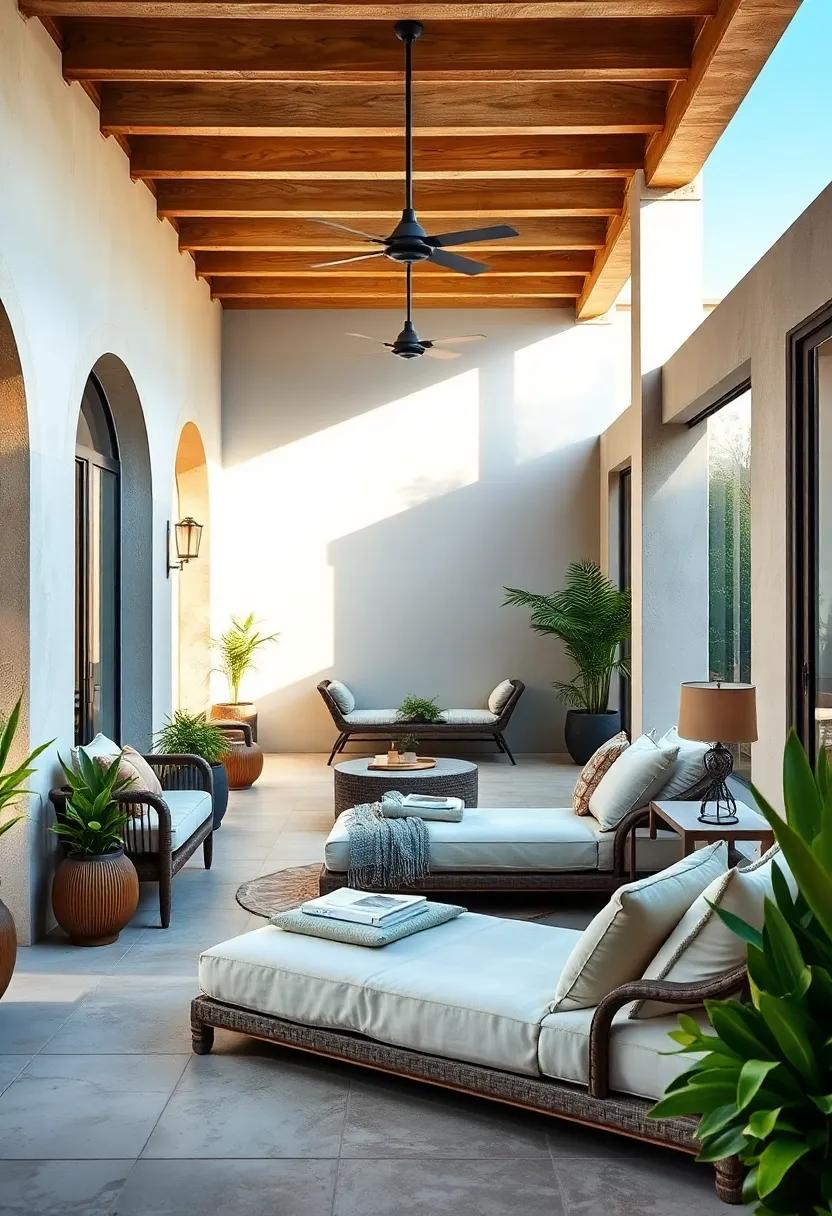 Luxe Chaise Lounges: ‌Relax in style with oversized chaise lounges that invite you to soak ⁣up the sun while⁤ enjoying a good ‌book or⁣ a well-deserved nap